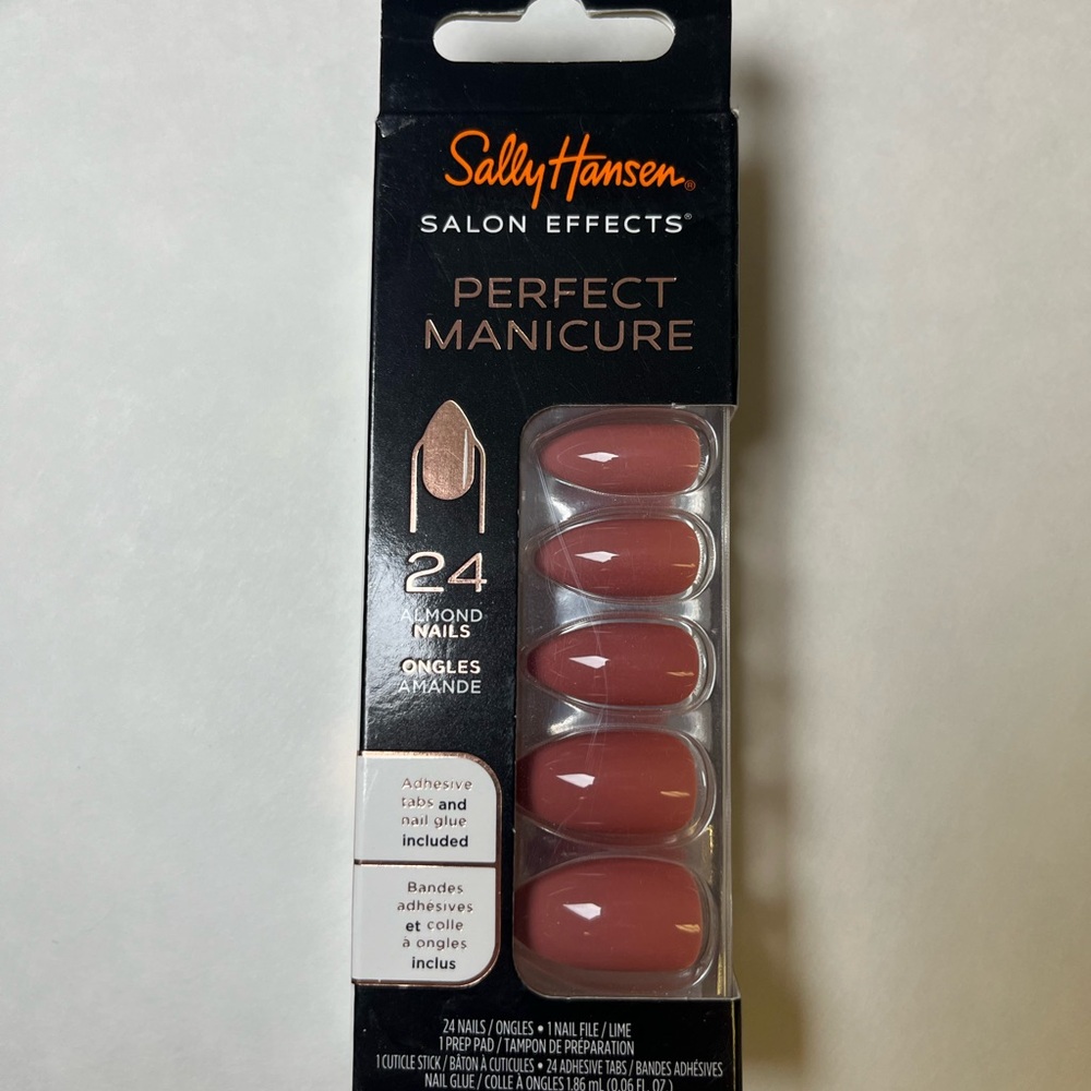 Sally Hansen Salon Effects Perfect Manicure Press on Nails - Rose And Shine